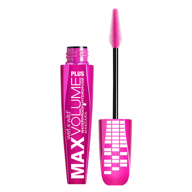 Max Volume Plus Waterproof Mascara - Amp'd Black