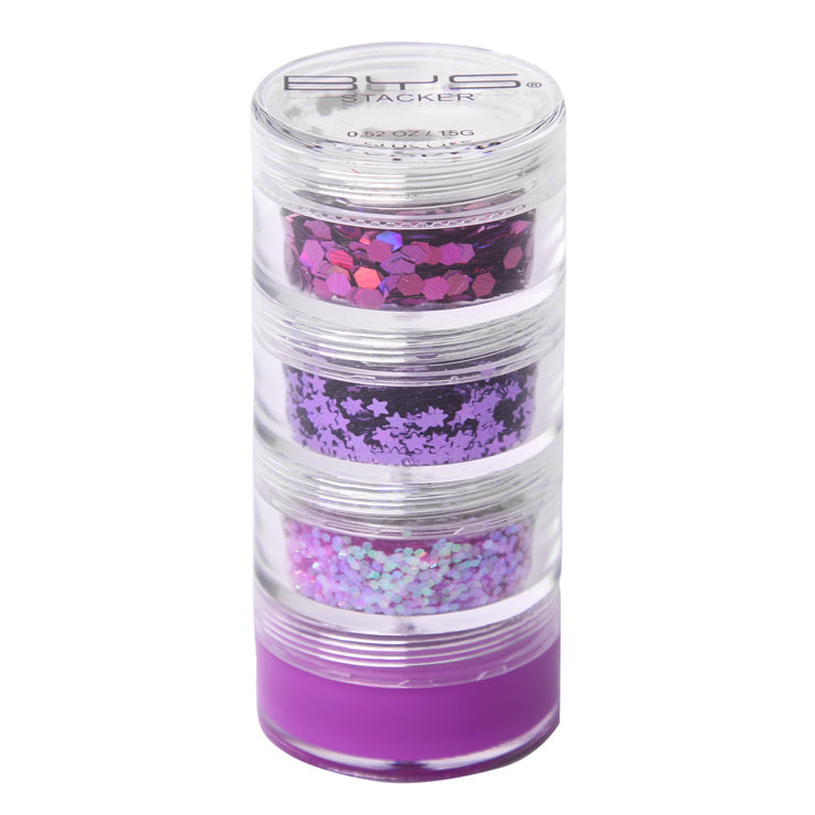 Glitter Stacker Purple