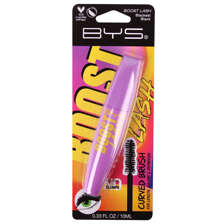 Boost Lash Waterproof Mascara Blackest Black