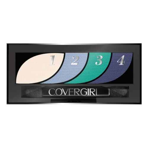 Luminous Colour Eyeshadow Quad #725 Breathtaking Blues