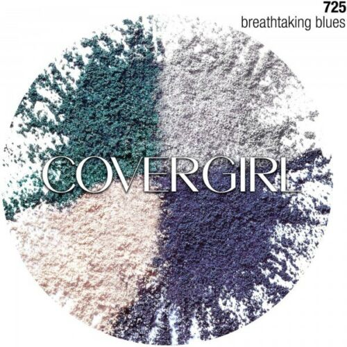 Luminous Colour Eyeshadow Quad #725 Breathtaking Blues