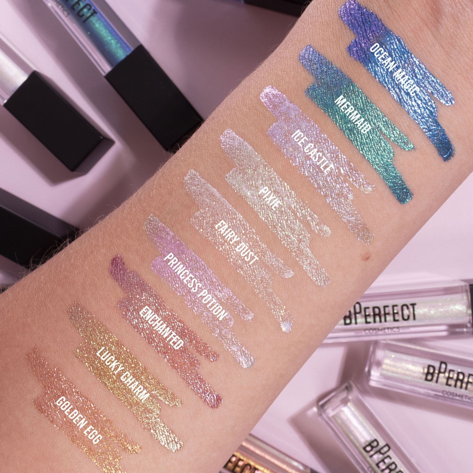 Duo Shift Glamour Glitter Liquid Eyeshadows