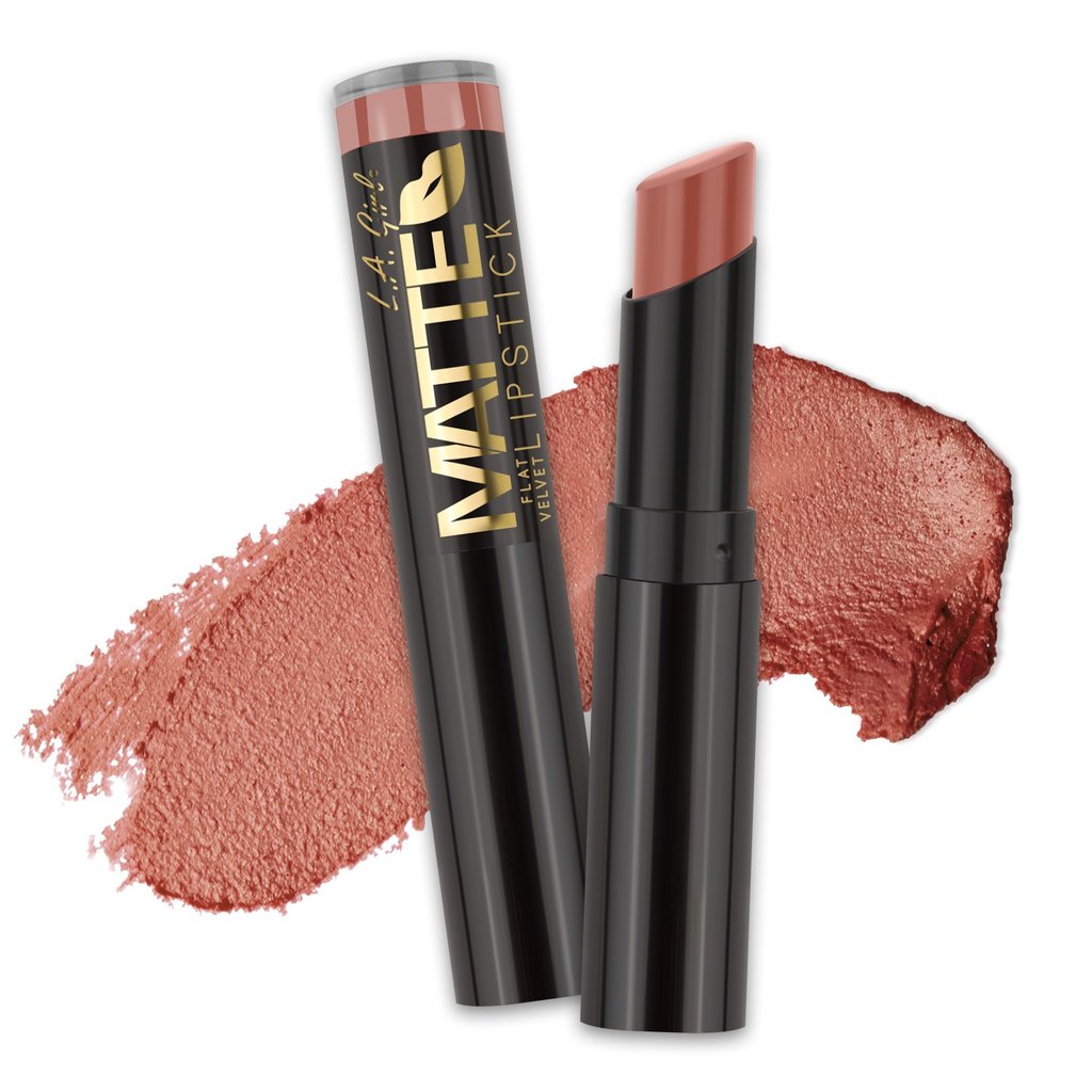 Matte Flat Velvet Lipstick - Snuggle