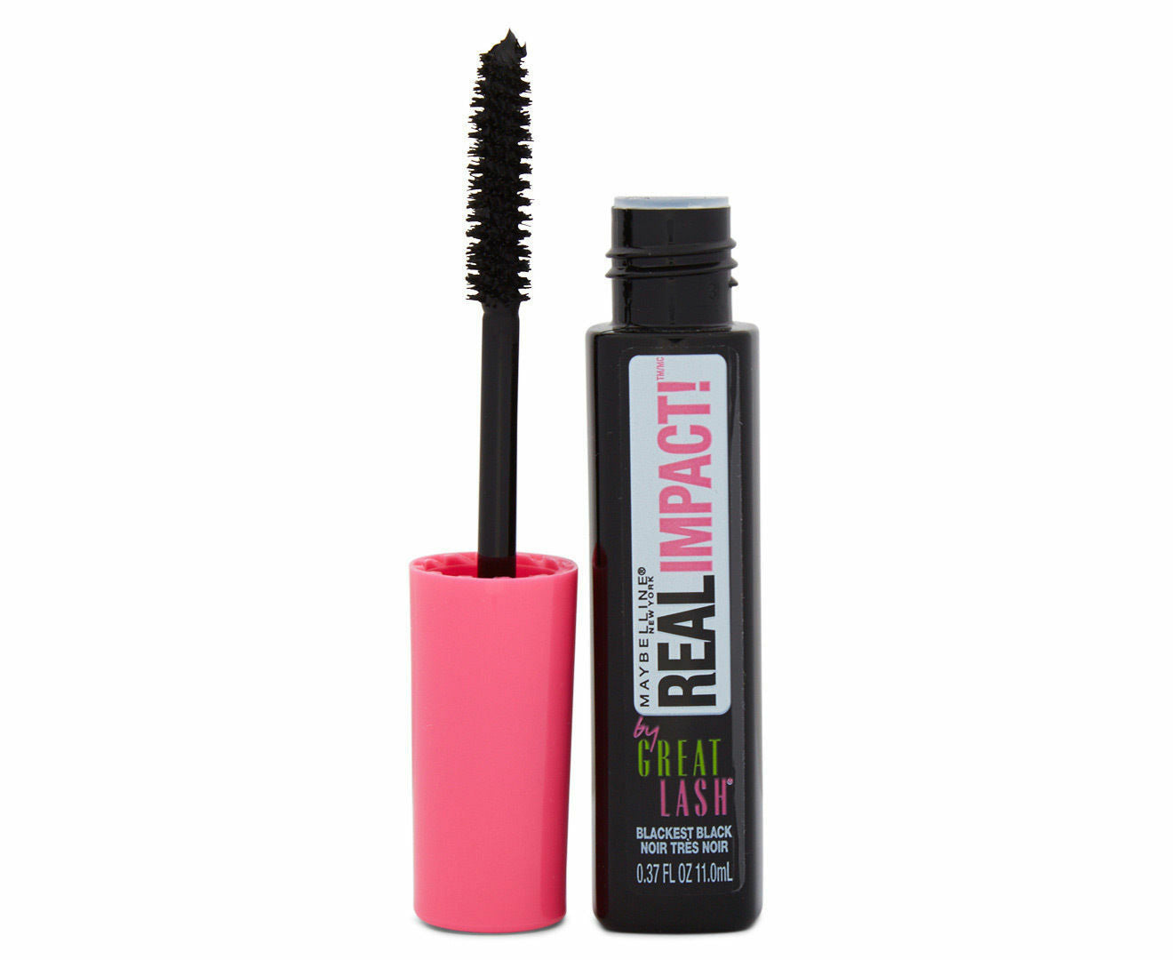 Great Lash Mascara Real Impact #250 Blackest Black