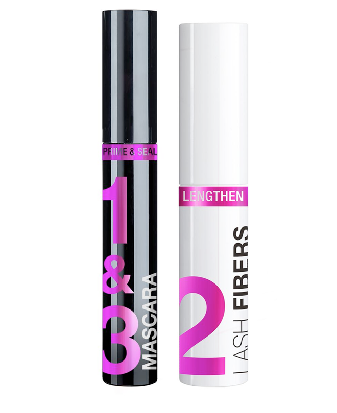 Lash-O-Matic Fiber Mascara Extension Kit, Very Black