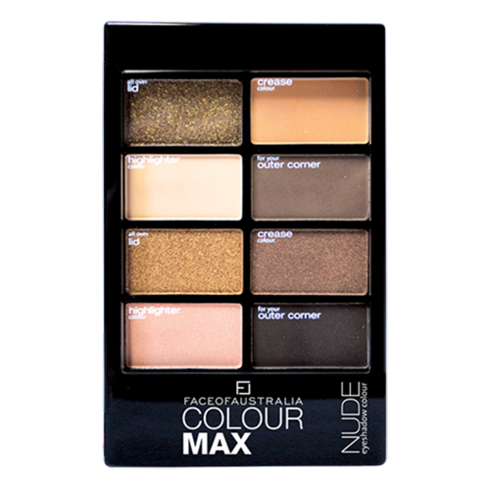 Colour Max Eyeshadow Palette - Nude